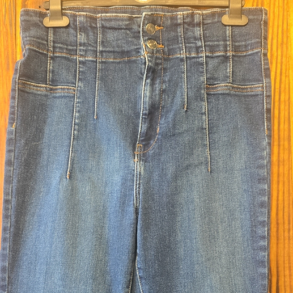 We The Free Free People Jayde Flare Blue Jeans, Women's 31"